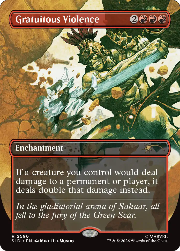Gratuitous Violence [Secret Lair Drop Series] | Card Citadel