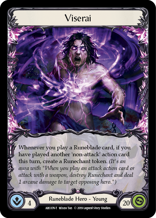 Viserai // Viserai, Rune Blood [ARC076-T // ARC075-T] (Arcane Rising)  1st Edition Normal | Card Citadel