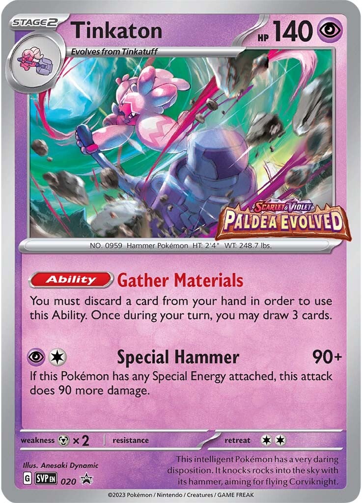 Tinkaton (020) [Scarlet & Violet: Black Star Promos] | Card Citadel