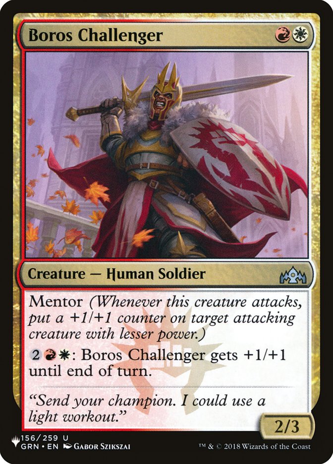 Boros Challenger [The List] | Card Citadel