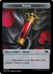 Phyrexian Germ // Blood Double-Sided Token [Modern Horizons 3 Tokens] | Card Citadel