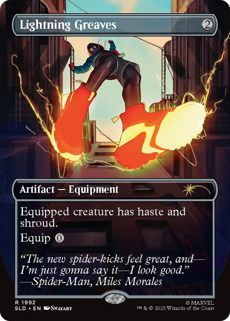 Lightning Greaves (1992) [Secret Lair Drop Series] | Card Citadel