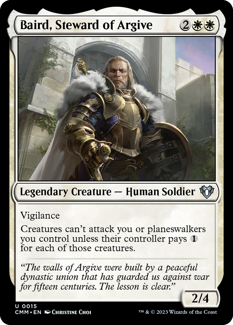 Baird, Steward of Argive [Commander Masters] | Card Citadel