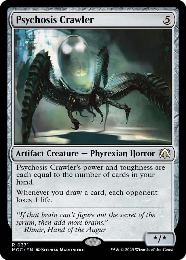 Psychosis Crawler [March of the Machine Commander] | Card Citadel