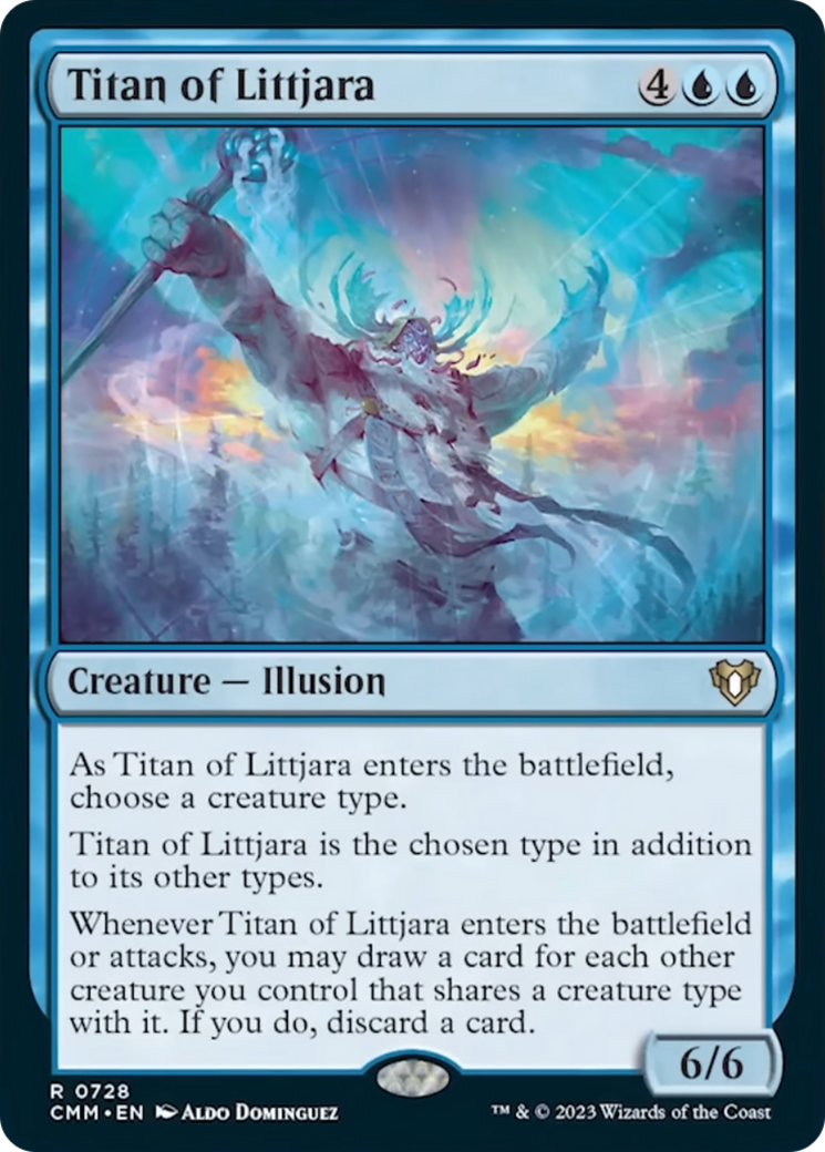 Titan of Littjara [Commander Masters] | Card Citadel