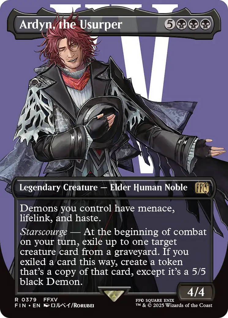 Ardyn, the Usurper (Borderless) (0379) [FINAL FANTASY] | Card Citadel