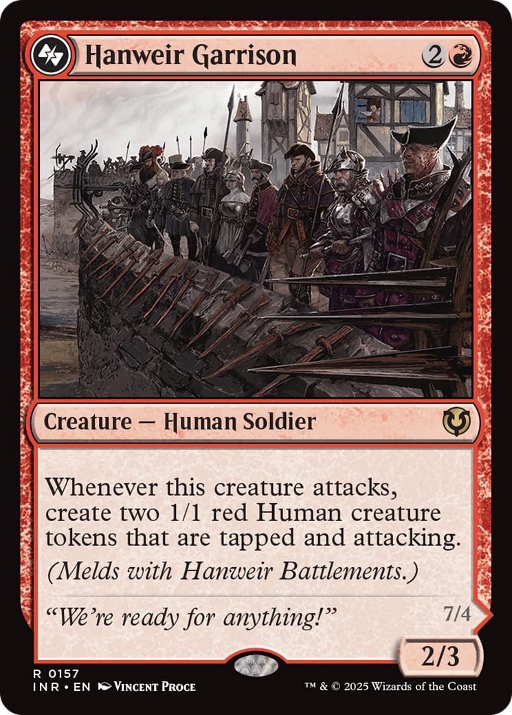 Hanweir Garrison [Innistrad Remastered] | Card Citadel