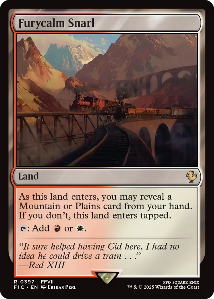 Furycalm Snarl [FINAL FANTASY Commander] | Card Citadel