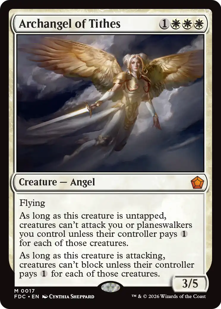 Archangel of Tithes [Foundations Commander] | Card Citadel