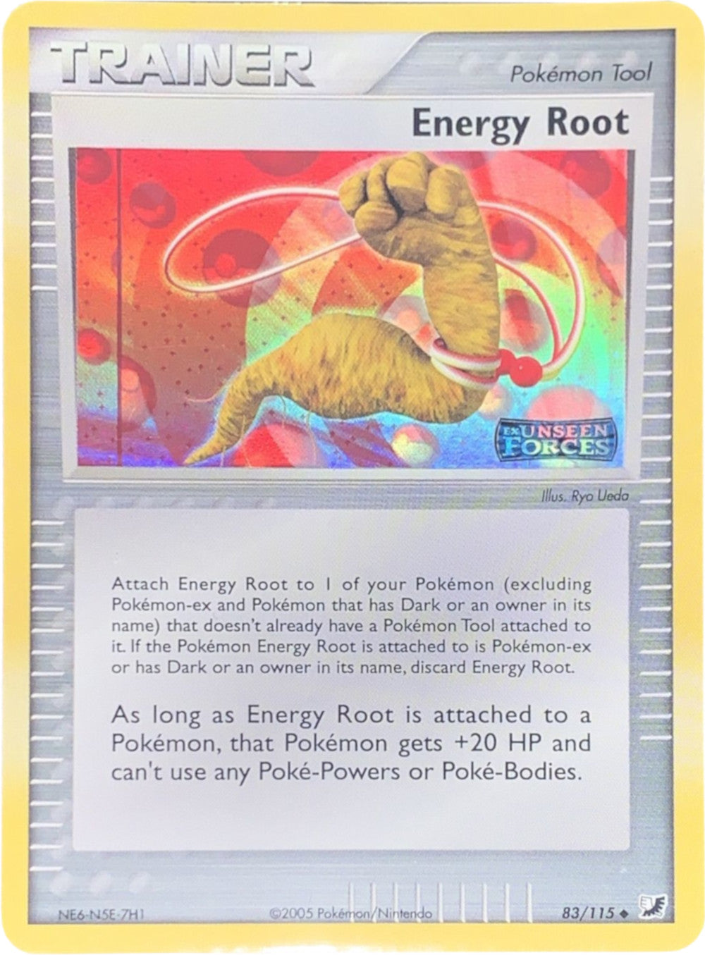 Energy Root (83/115) (Stamped) [EX: Unseen Forces] | Card Citadel