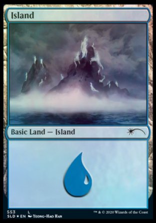 Island (Spirits) (553) [Secret Lair Drop Promos] | Card Citadel