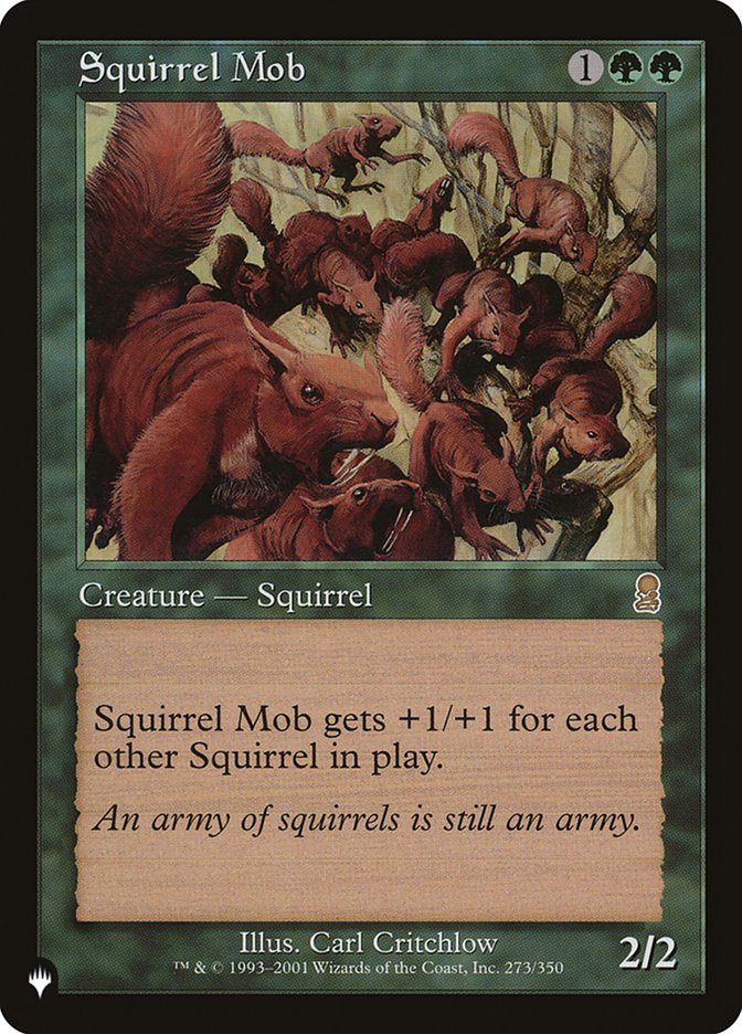 Squirrel Mob [The List] | Card Citadel