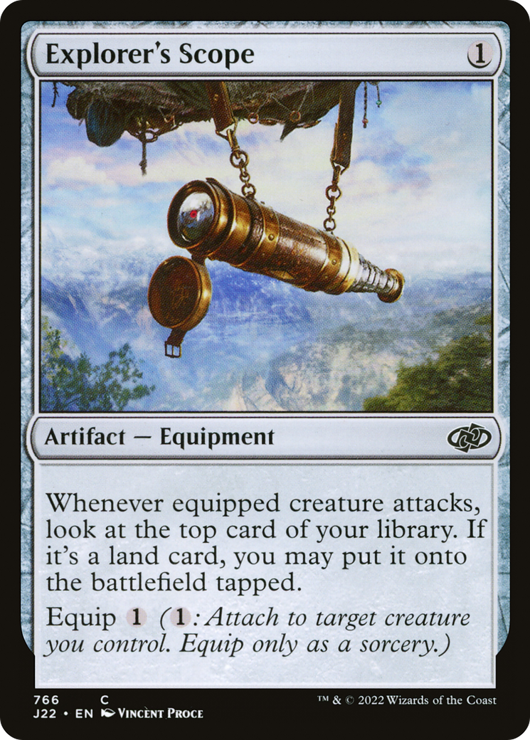 Explorer's Scope [Jumpstart 2022] | Card Citadel