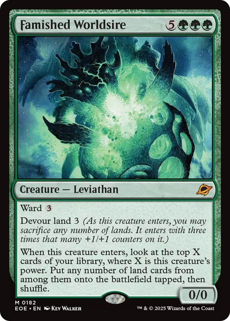 Famished Worldsire [Edge of Eternities] | Card Citadel