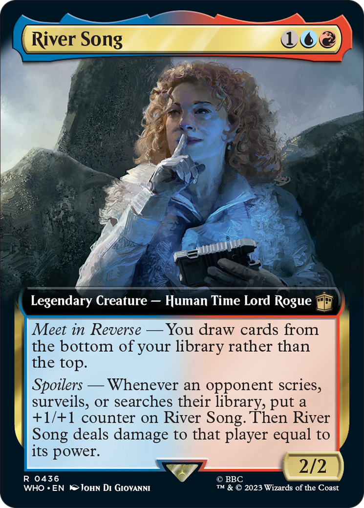 River Song (Extended Art) [Doctor Who] | Card Citadel