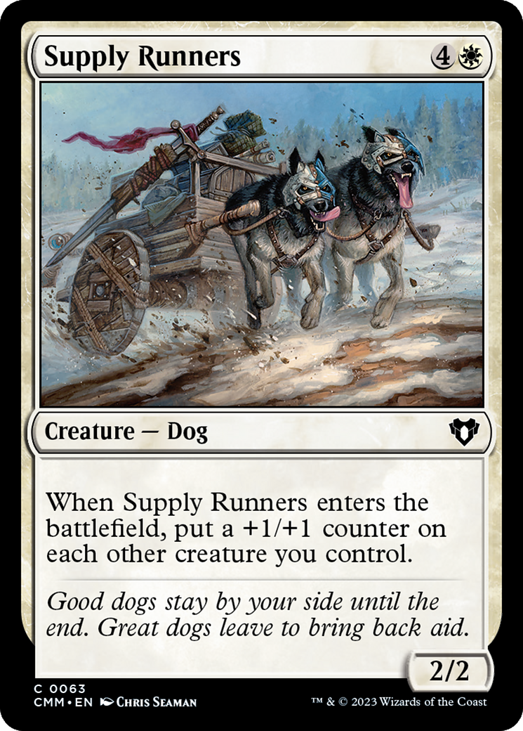 Supply Runners [Commander Masters] | Card Citadel