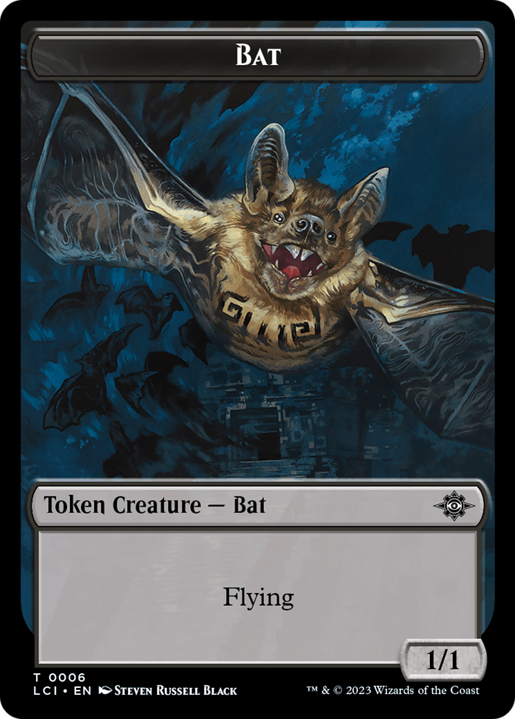 Copy // Bat Double-Sided Token [The Lost Caverns of Ixalan Tokens] | Card Citadel