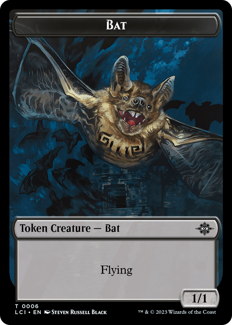 Gnome // Bat Double-Sided Token [The Lost Caverns of Ixalan Tokens] | Card Citadel