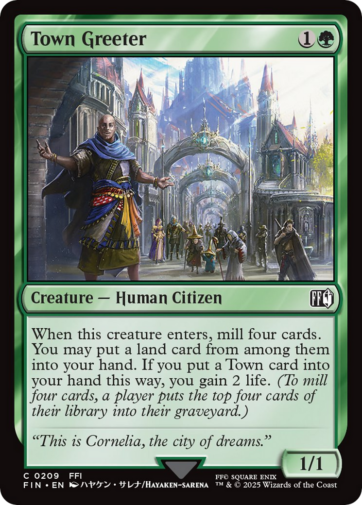 Town Greeter [FINAL FANTASY] | Card Citadel