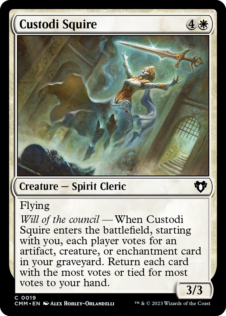 Custodi Squire [Commander Masters] | Card Citadel