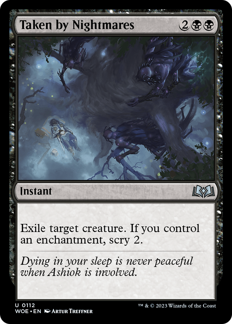 Taken by Nightmares [Wilds of Eldraine] | Card Citadel