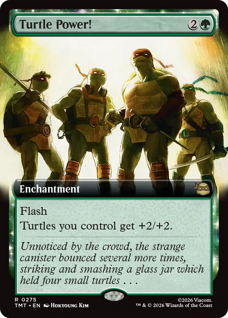 Turtle Power! (Extended Art) [Teenage Mutant Ninja Turtles] | Card Citadel