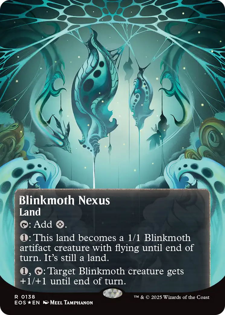 Blinkmoth Nexus (0138) (Borderless) (Galaxy Foil) [Edge of Eternities: Stellar Sights] | Card Citadel