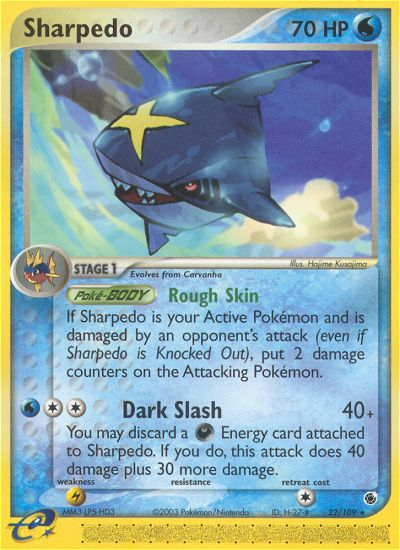 Sharpedo (22/109) [EX: Ruby & Sapphire] | Card Citadel