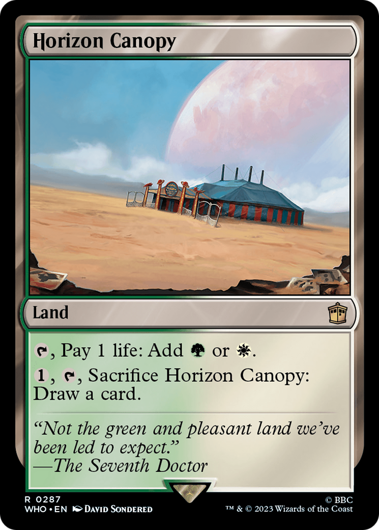 Horizon Canopy [Doctor Who] | Card Citadel