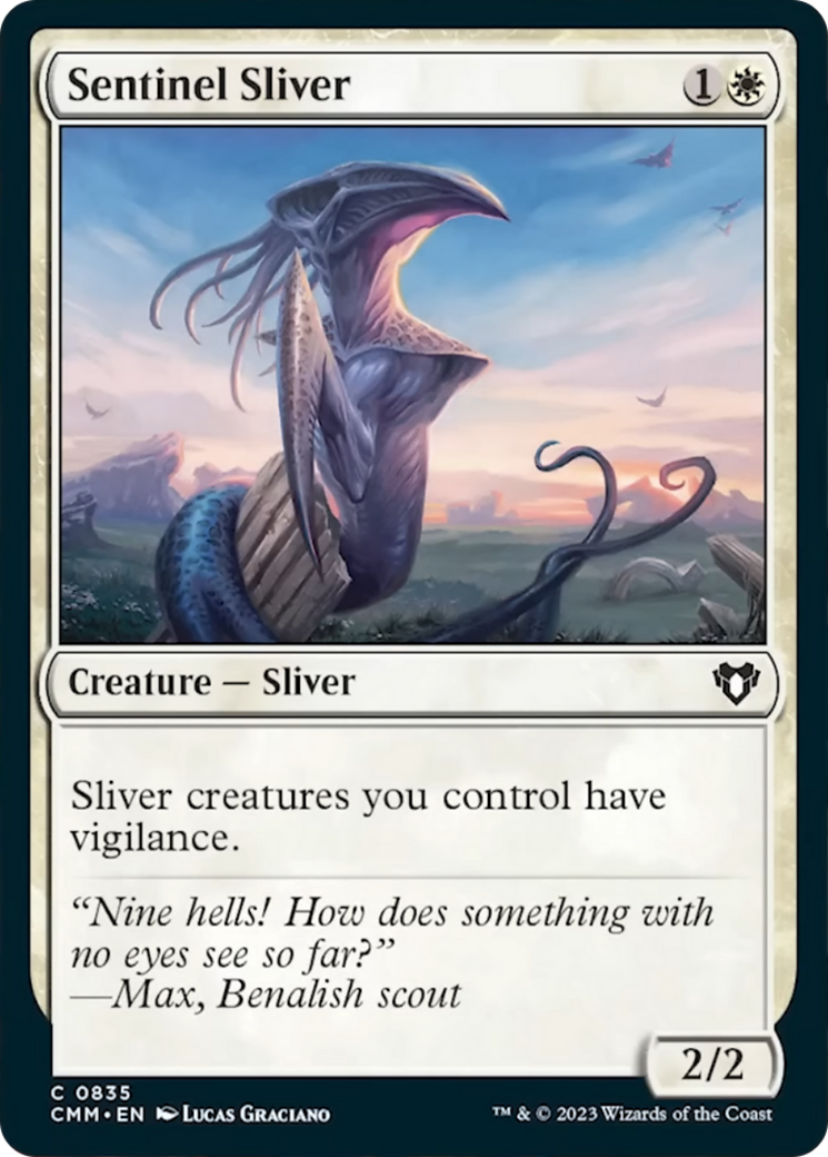 Sentinel Sliver [Commander Masters] | Card Citadel