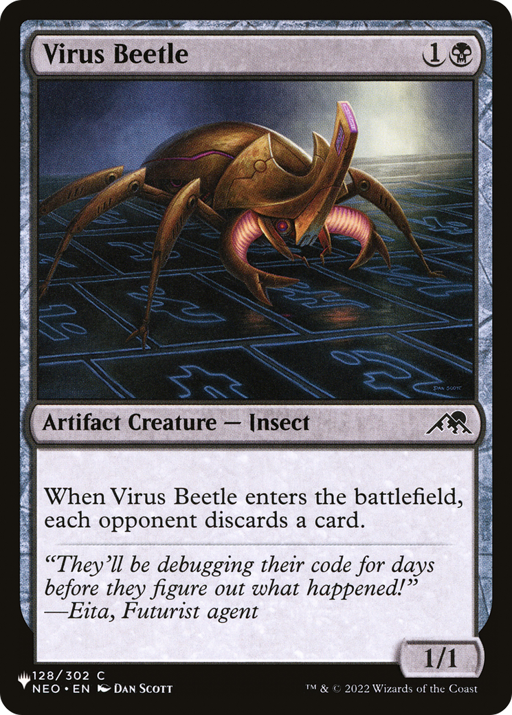 Virus Beetle [The List Reprints] | Card Citadel