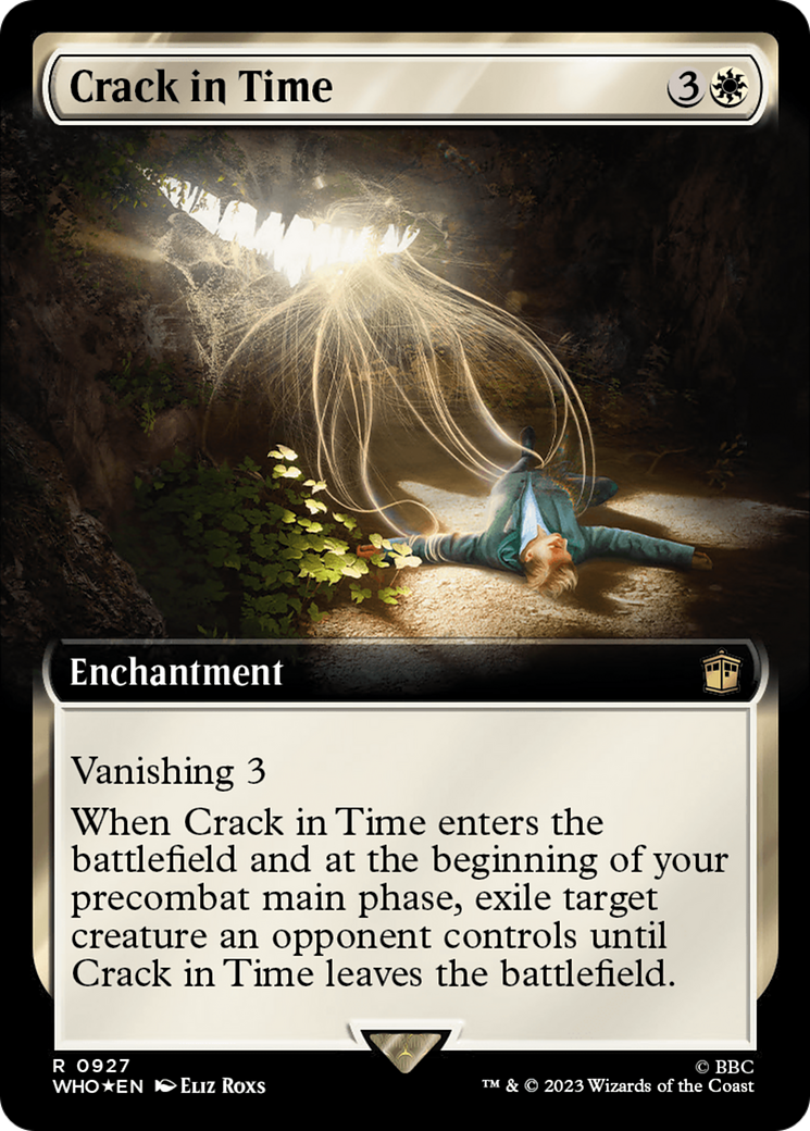 Crack in Time (Extended Art) (Surge Foil) [Doctor Who] | Card Citadel