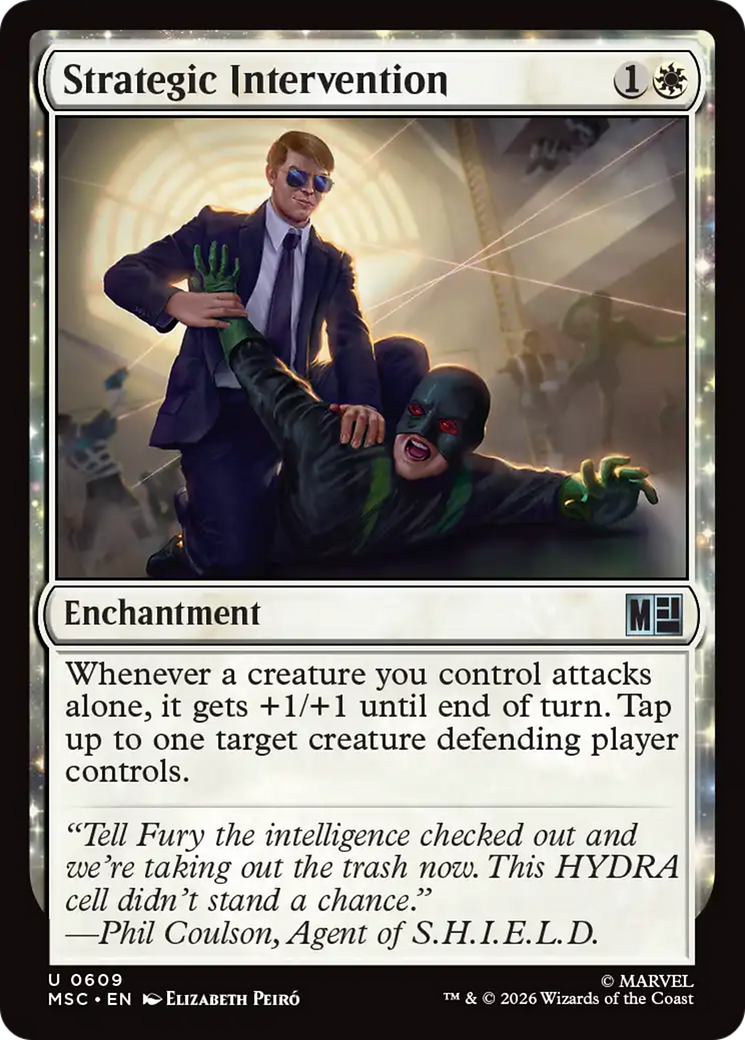 Strategic Intervention [Marvel Super Heroes Commander] | Card Citadel
