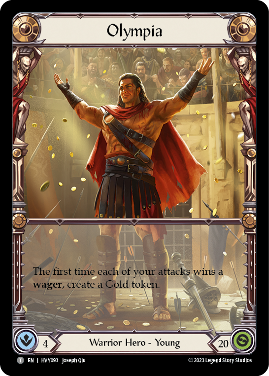 Olympia [HVY093] (Heavy Hitters) | Card Citadel