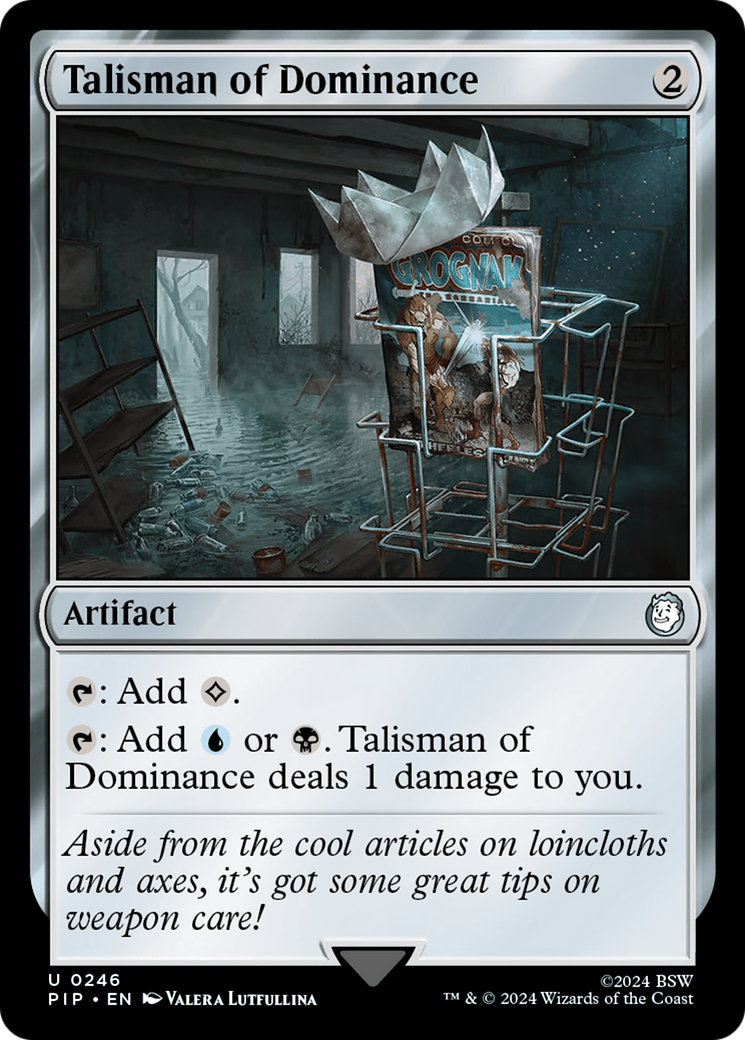 Talisman of Dominance [Fallout] | Card Citadel