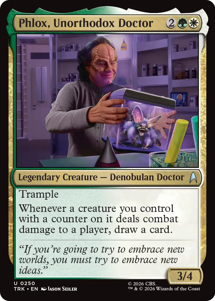 Phlox, Unorthodox Doctor [Star Trek] | Card Citadel