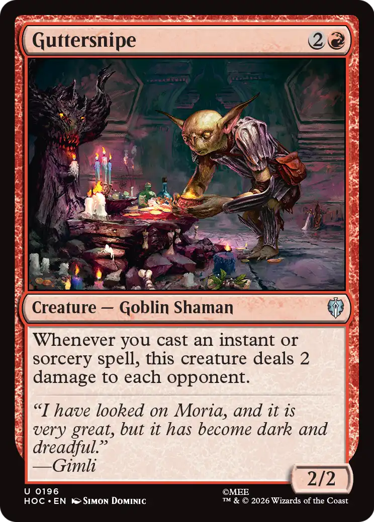 Guttersnipe [The Hobbit: Eternal-Legal] | Card Citadel