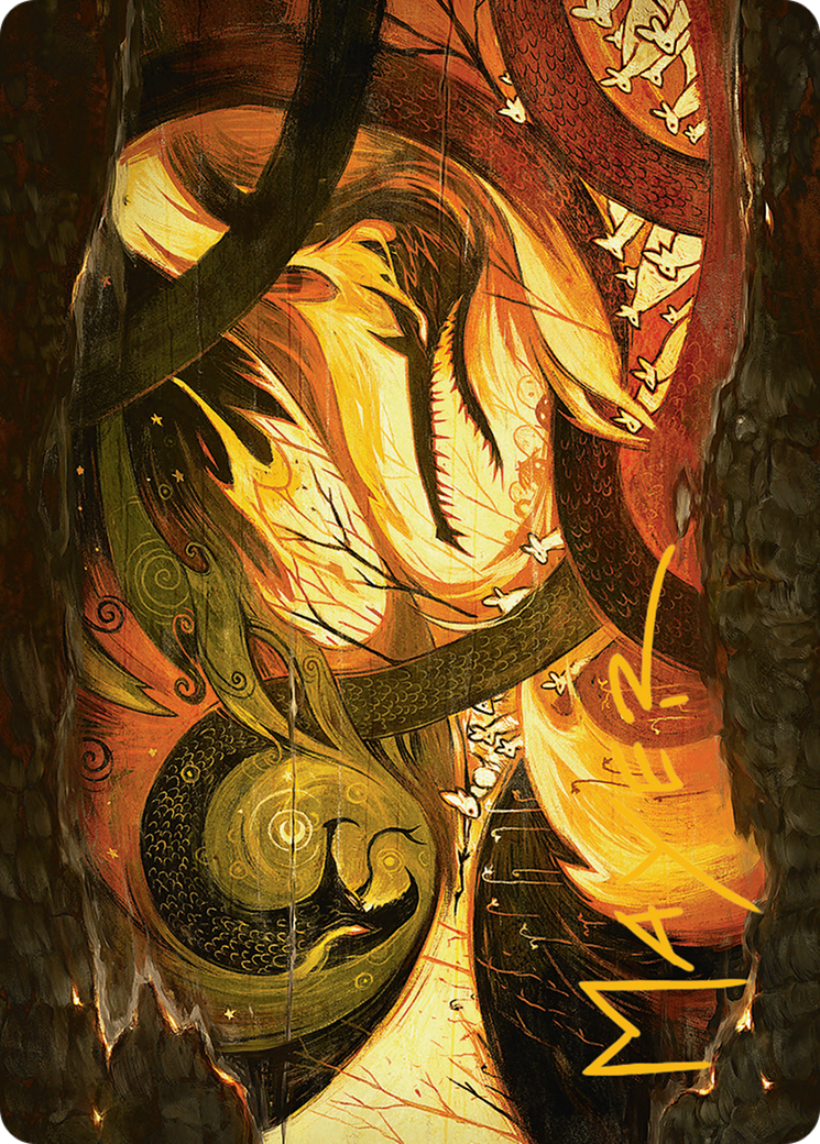 Season of Loss Art Card (Gold-Stamped Signature) [Bloomburrow Art Series] | Card Citadel
