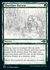 Abundant Harvest (Sketch) [Modern Horizons 2] | Card Citadel