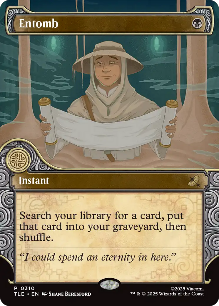 Entomb (Showcase) [Avatar: The Last Airbender: Eternal-Legal] | Card Citadel