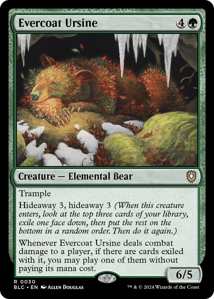 Evercoat Ursine [Bloomburrow Commander] | Card Citadel