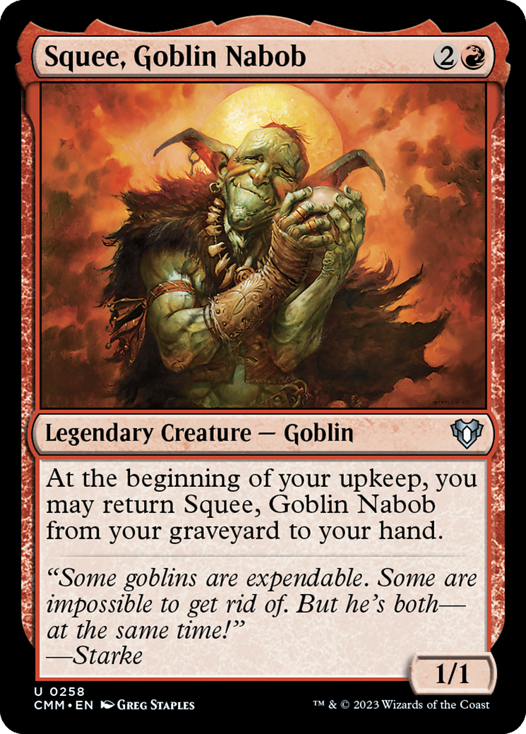 Squee, Goblin Nabob [Commander Masters] | Card Citadel