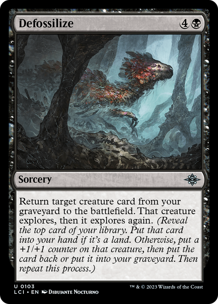 Defossilize [The Lost Caverns of Ixalan] | Card Citadel