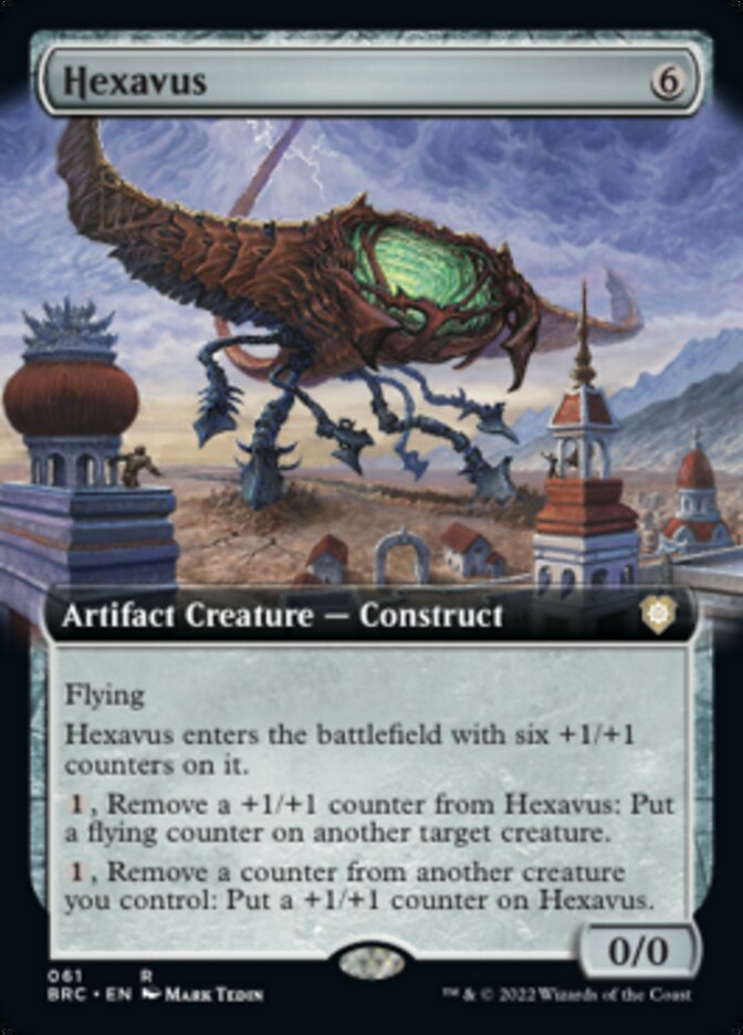 Hexavus (Extended Art) [The Brothers' War Commander] | Card Citadel