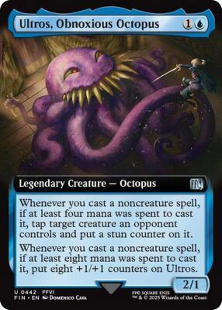 Ultros, Obnoxious Octopus (Extended Art) [FINAL FANTASY] | Card Citadel