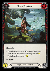 Twin Twisters (Red) [EVR047] (Everfest)  1st Edition Rainbow Foil | Card Citadel