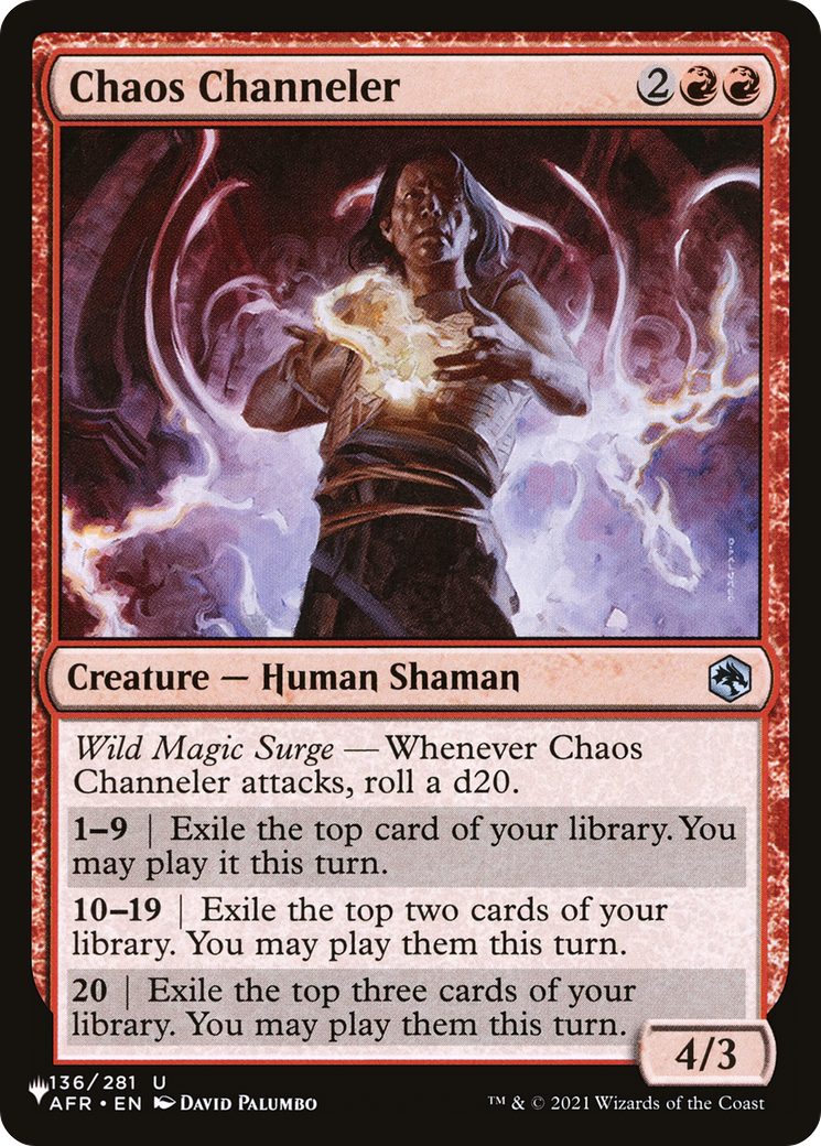 Chaos Channeler [The List Reprints] | Card Citadel