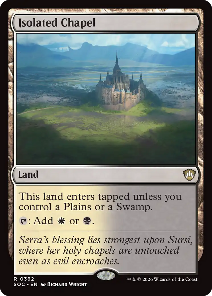 Isolated Chapel [Secrets of Strixhaven Commander] | Card Citadel