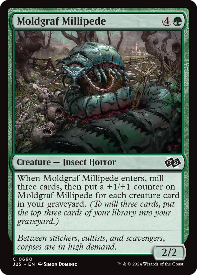 Moldgraf Millipede [Foundations Jumpstart] | Card Citadel