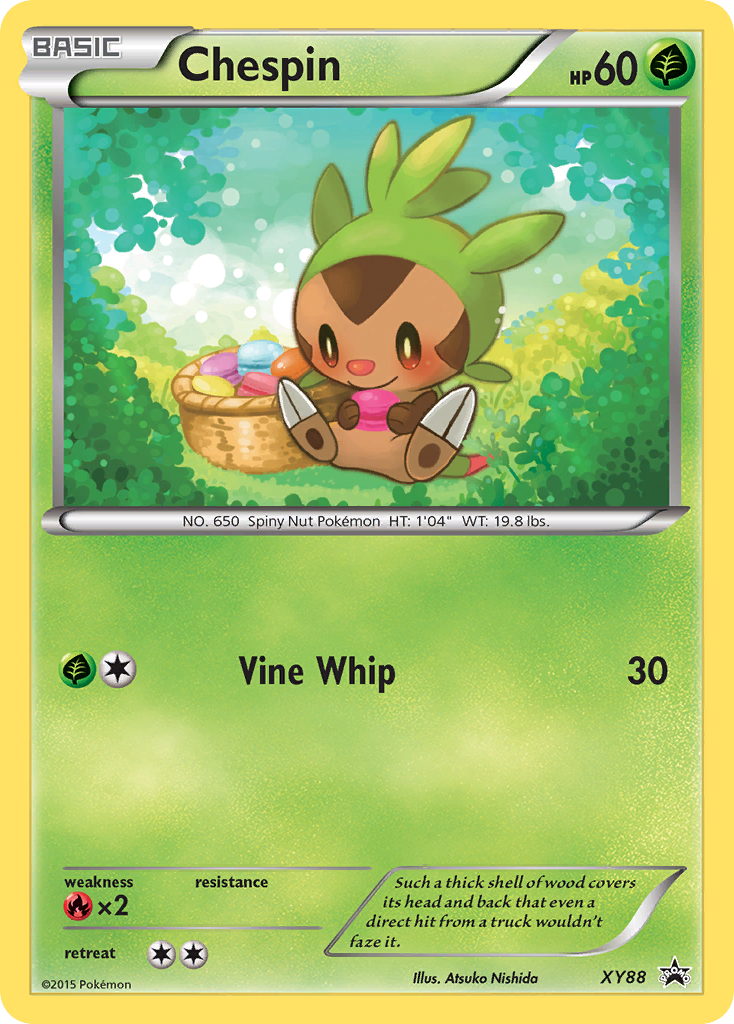 Chespin (XY88) (Collector Chest) [XY: Black Star Promos] | Card Citadel